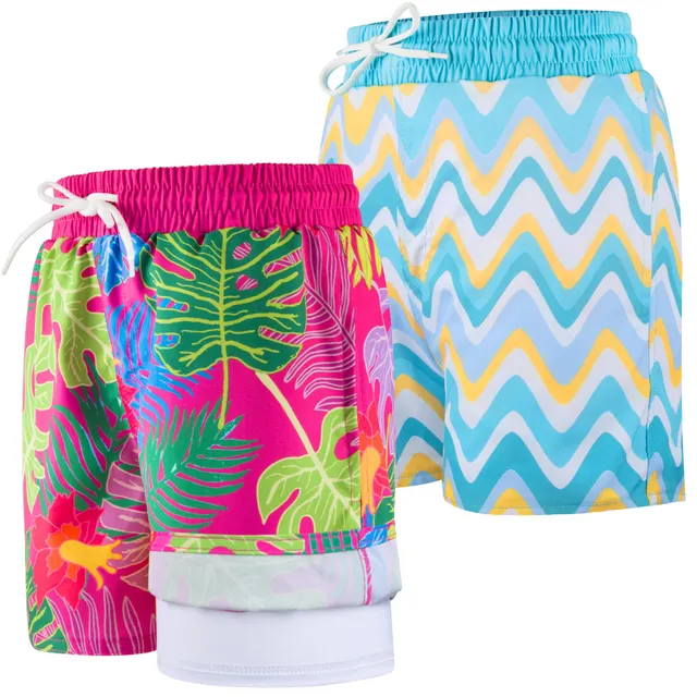 big-elephant-jungen-badeshorts-2er-pack-mit-kompressionsfutter-upf-50 image 1