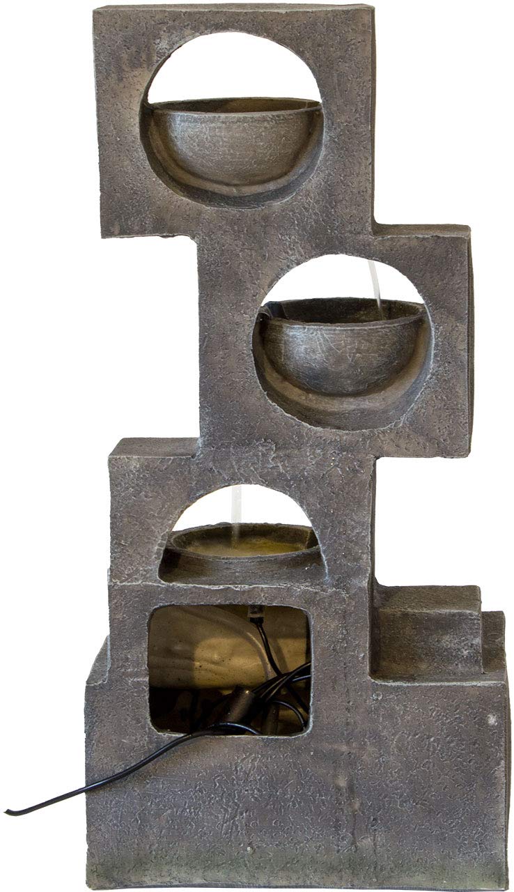 lemodo-nativ-zimmerbrunnen-eckig-mit-led-beleuchtung-und-pumpe image 7