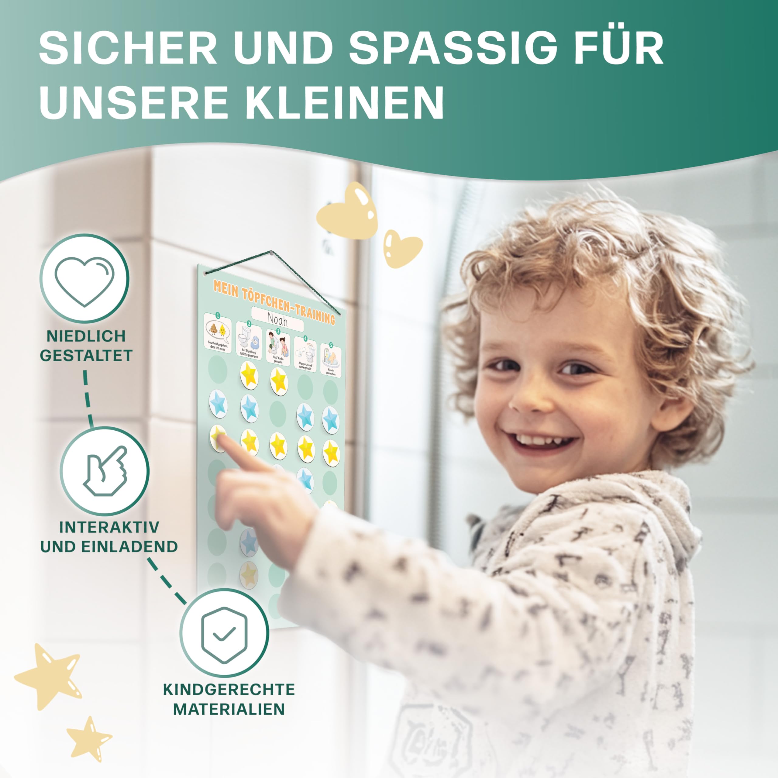 mini-mindz-t-pfchentraining-magnettafel-montessori-mit-60-magneten-30-x-20-cm image 6