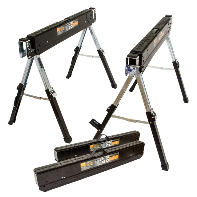 lemodo-arbeitsbock-h-henverstellbar-klappbar-2er-set-580-kg image 1