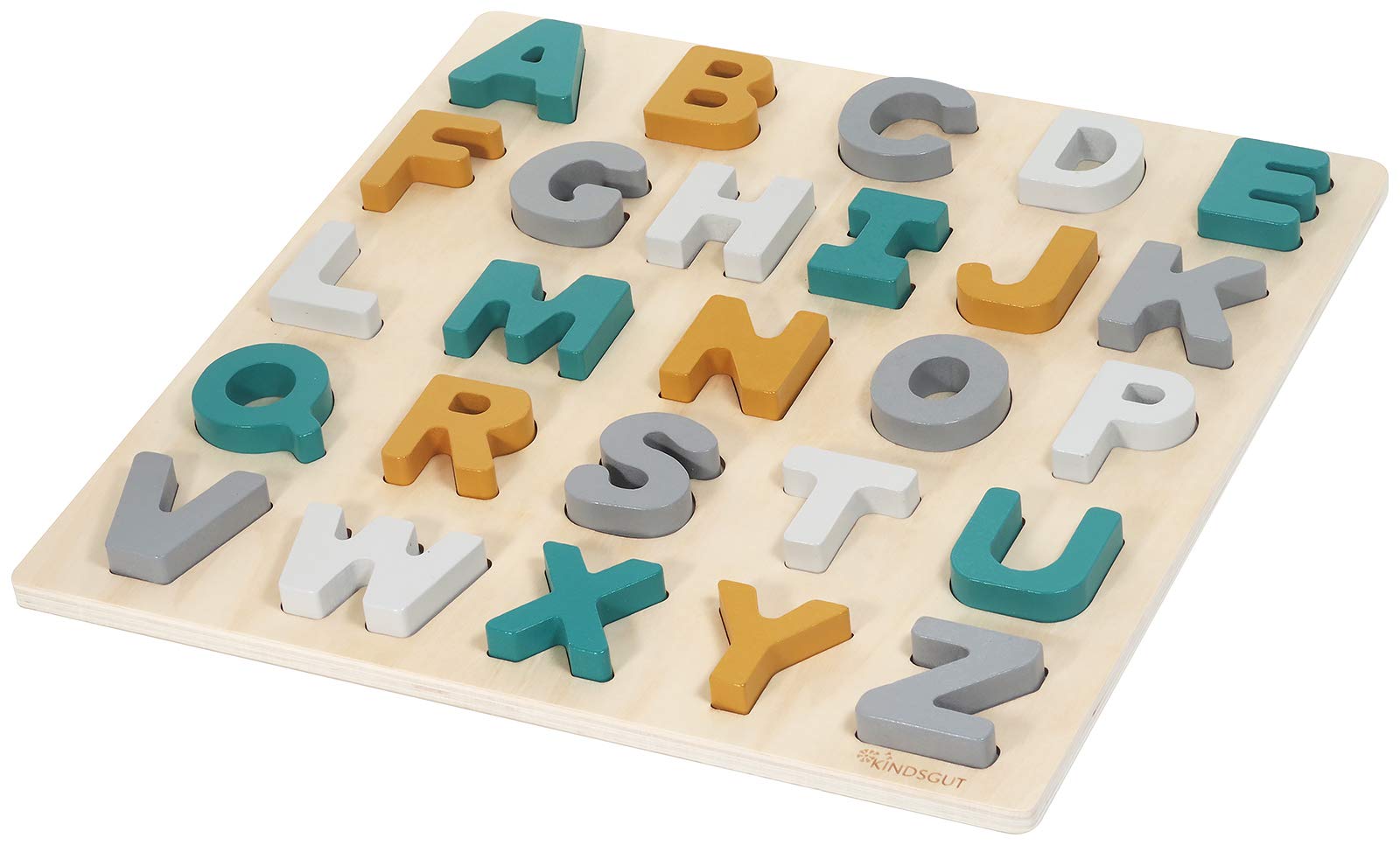 kindsgut-abc-puzzle-buchstaben-holzpuzzle-hanna-26-teilig image 8