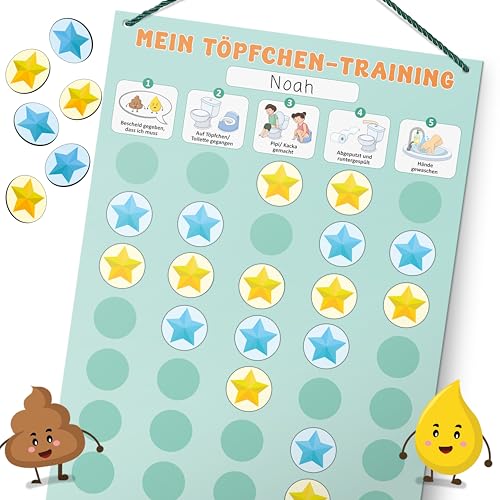 mini-mindz-t-pfchentraining-magnettafel-montessori-mit-60-magneten-30-x-20-cm image 8