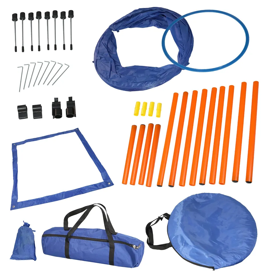 lemodo-agility-set-hundetraining-h-rde-tunnel-sprungring image 1