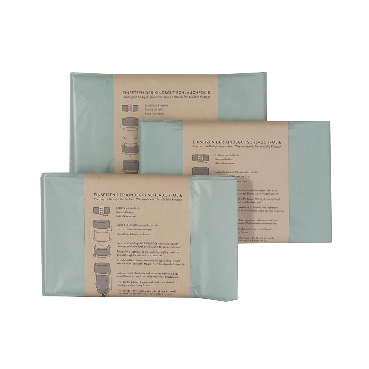 kindsgut-windeleimer-wal-nachf-llfolien-3er-set-11-m-frischer-duft image 1