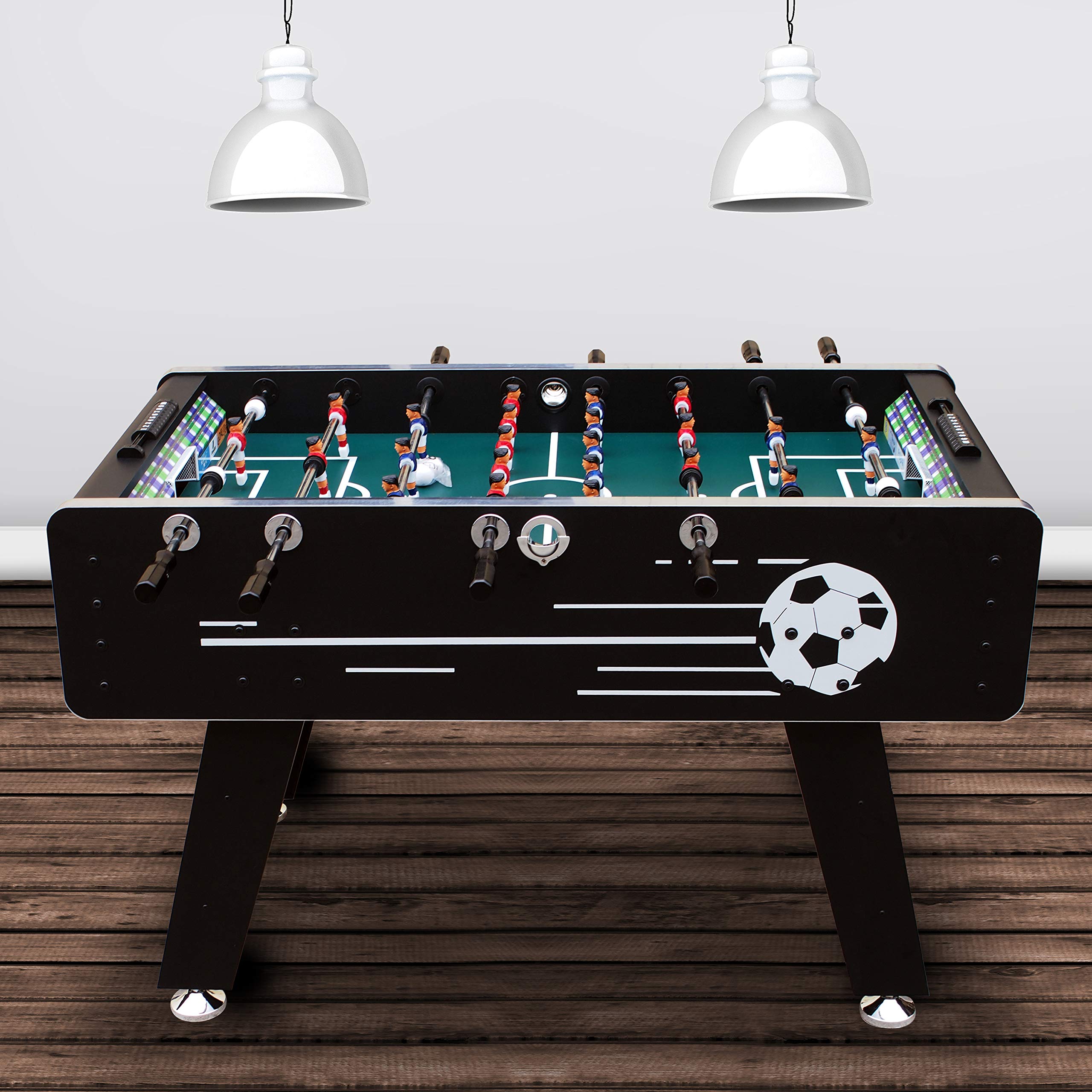 cougar-arena-tischkicker-schwarz-141-cm image 3